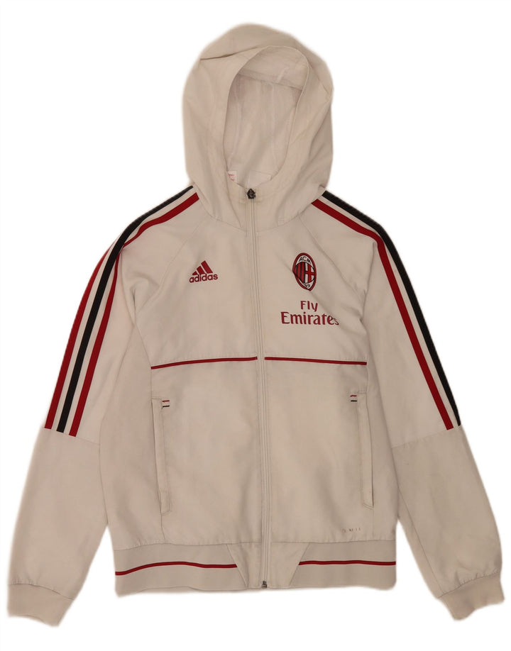 Kurtka dresowa chłopięca Adidas Fly Emirates Graphic 11-12 lat biała