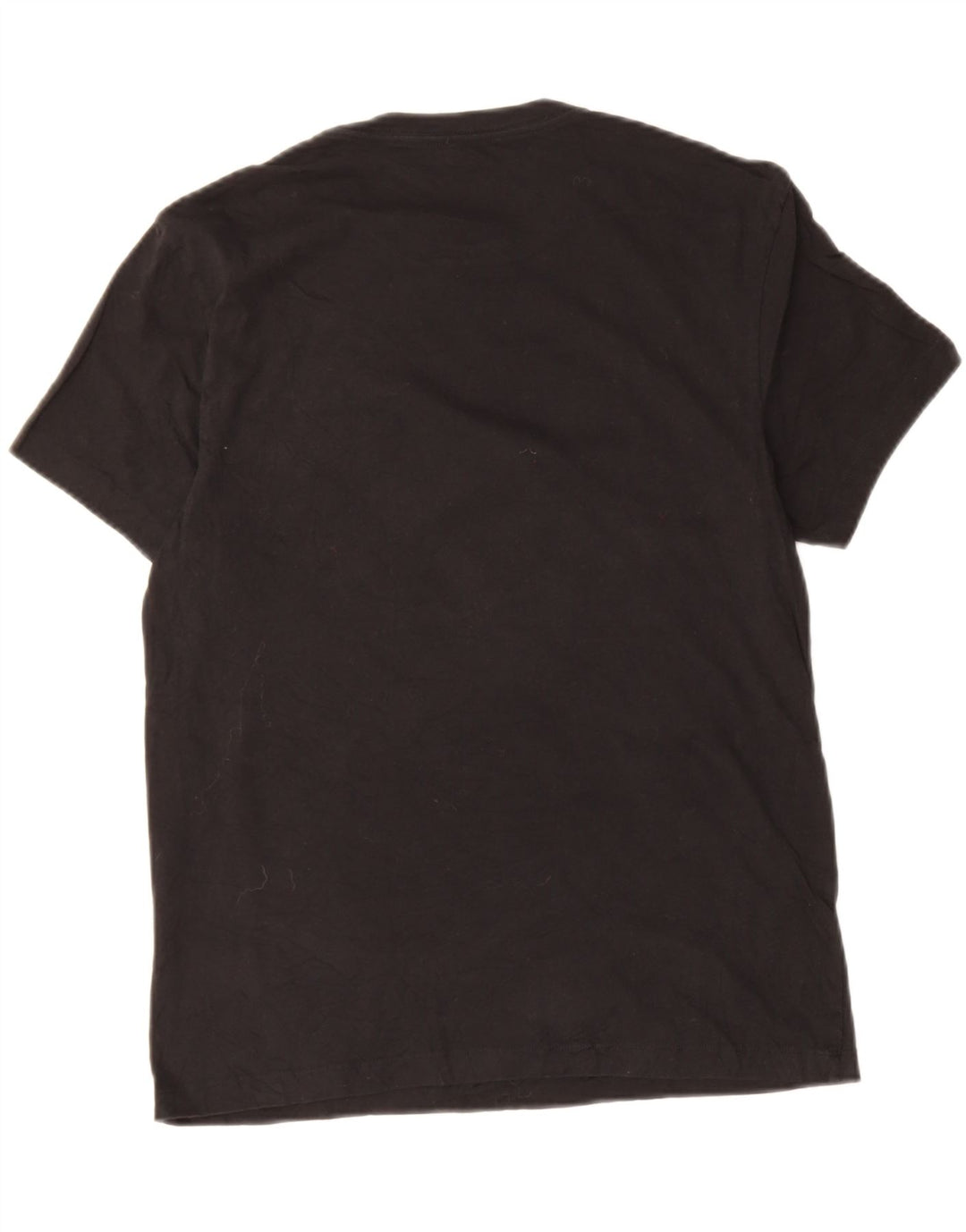 J. CREW Womens T-Shirt Top UK 14 Medium Black Cotton Vintage J. Crew and Second-Hand J. Crew from Messina Hembry 