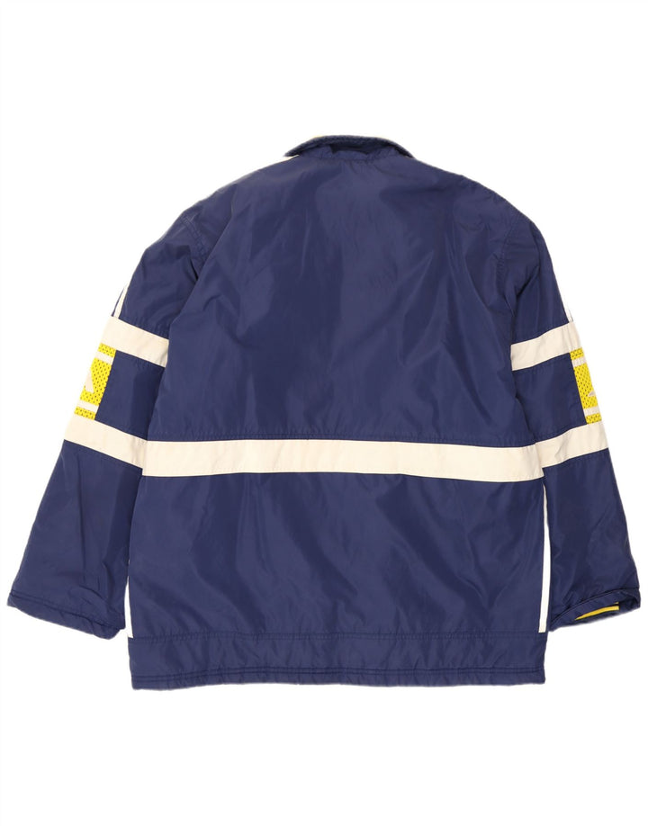 Męska kurtka Adidas Graphic Padded Jacket UK 40/42 w kolorze średniego niebieskiego
