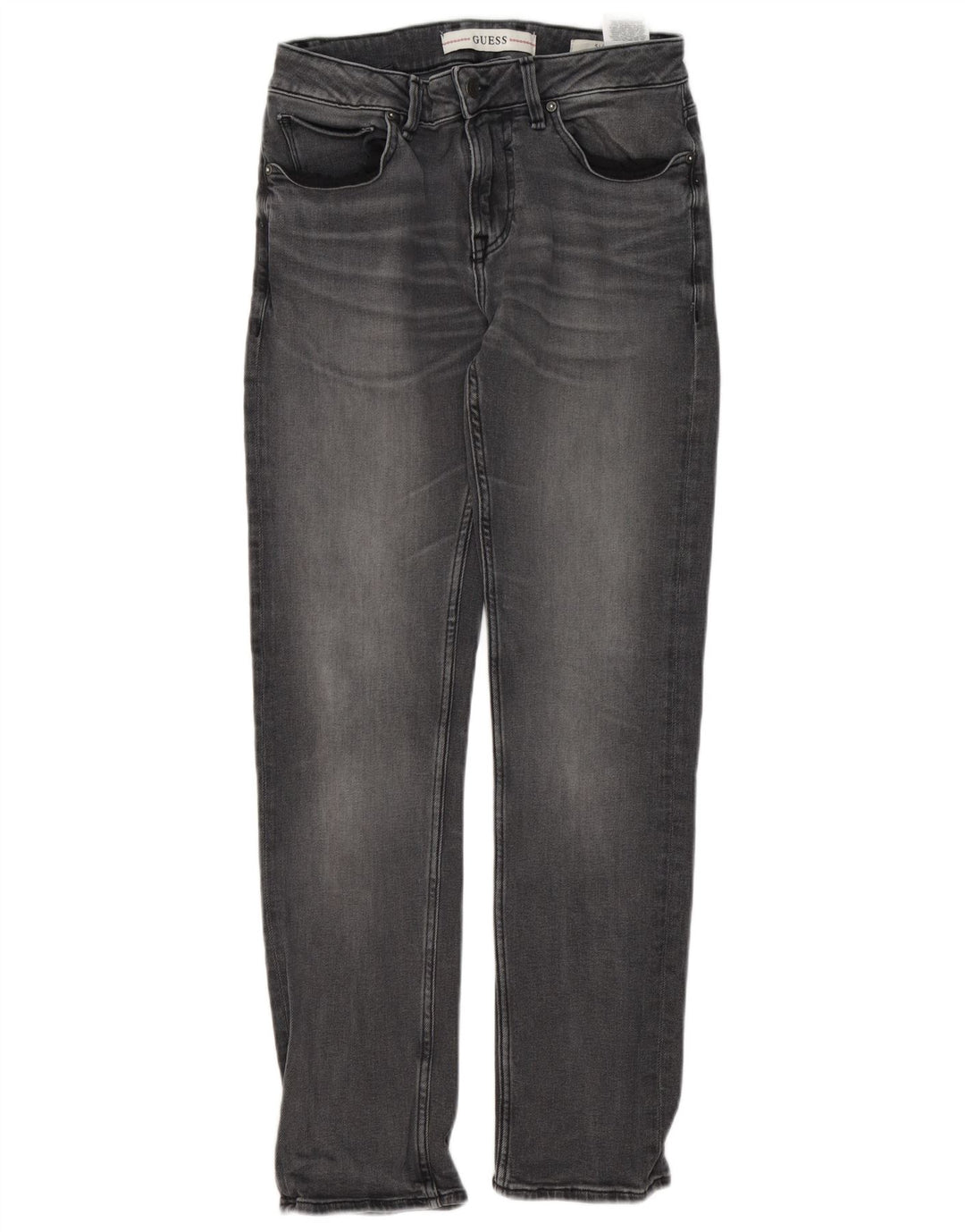 Męskie jeansy Guess W30 L31 Szare bawełniane
