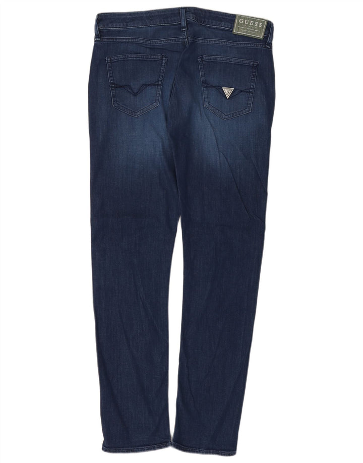 Jeansy damskie Guess W32 L31 Granatowe, bawełniane