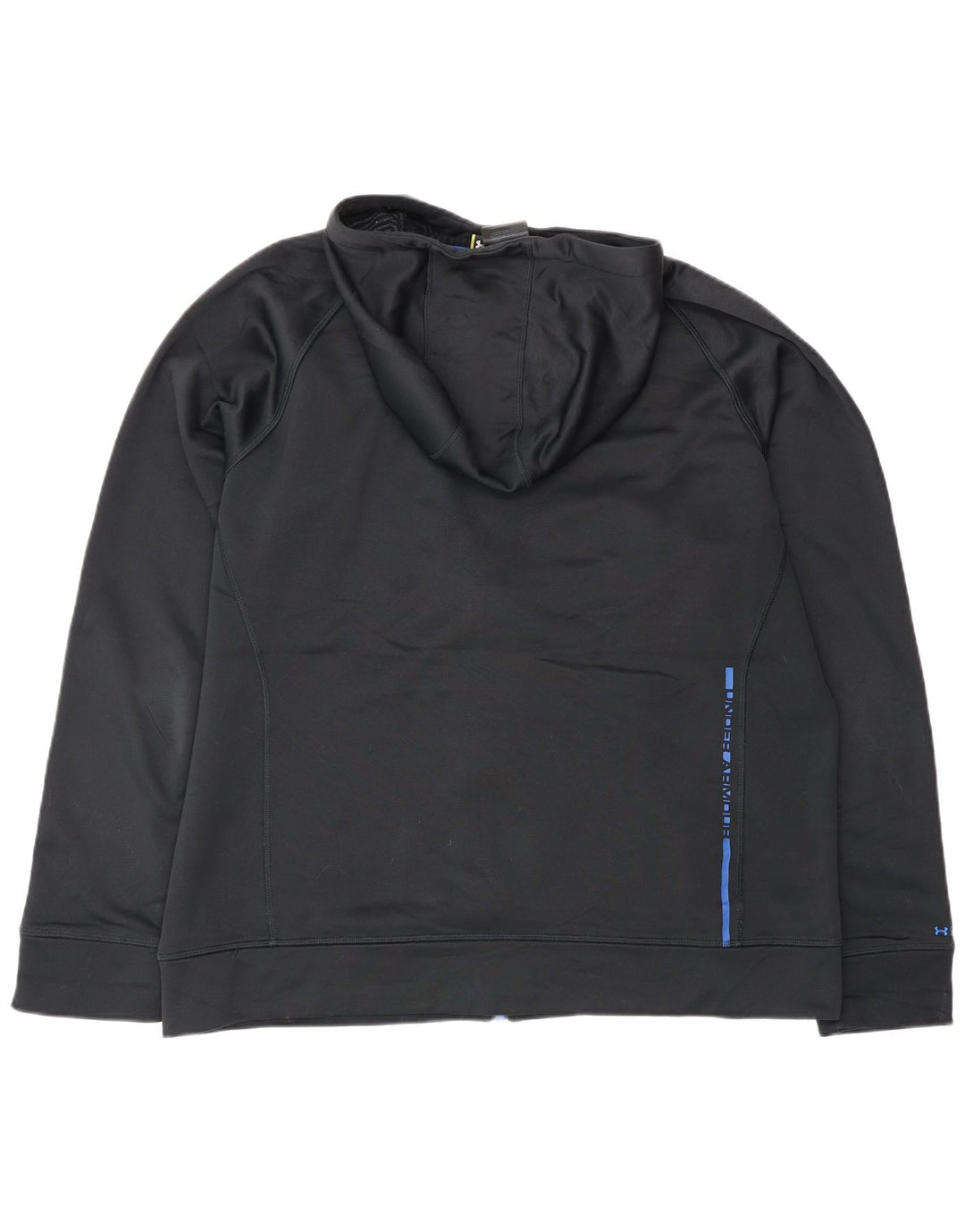 Męski sweter z kapturem i grafiką UNDER ARMOUR, duży, czarny