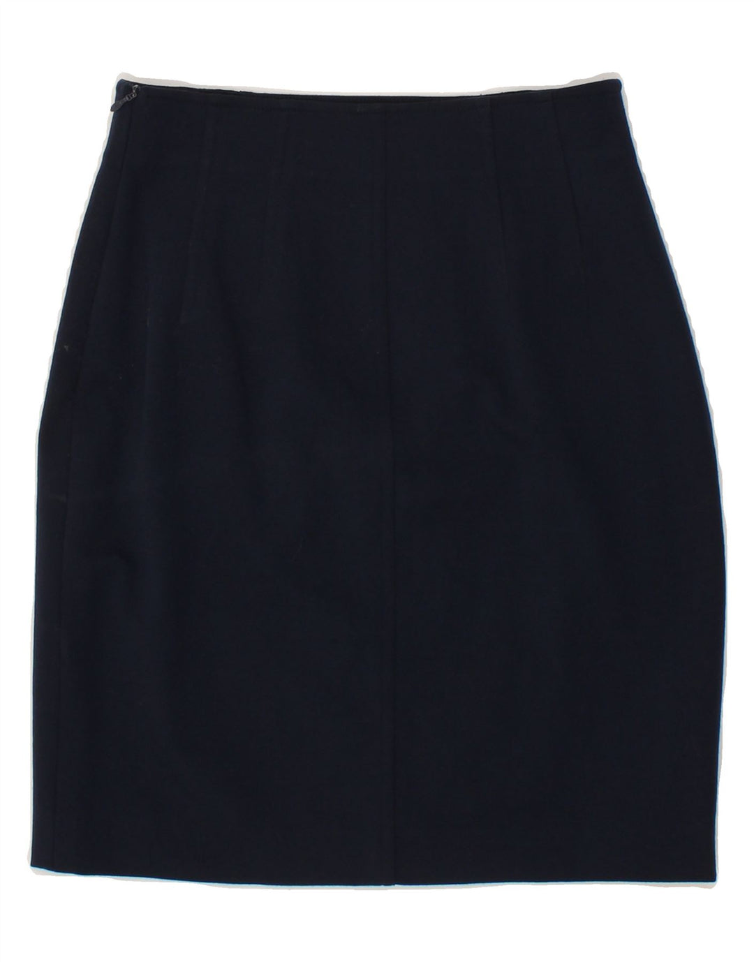 ICEBERG Womens Pencil Skirt IT 42 Medium W26 Navy Blue Cotton Vintage Iceberg and Second-Hand Iceberg from Messina Hembry 