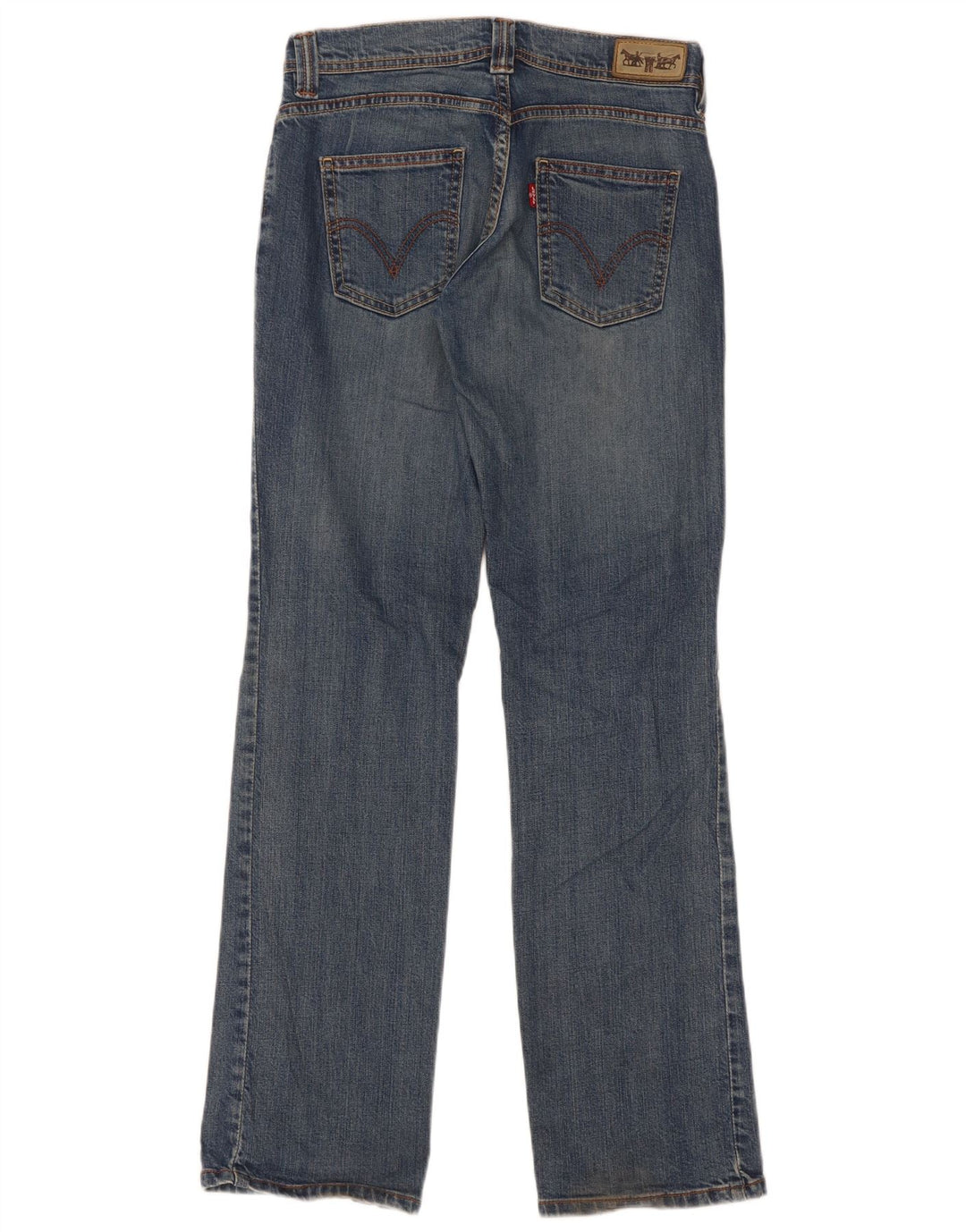 Damskie proste dżinsy Levi's W28 L32 Niebieskie bawełniane