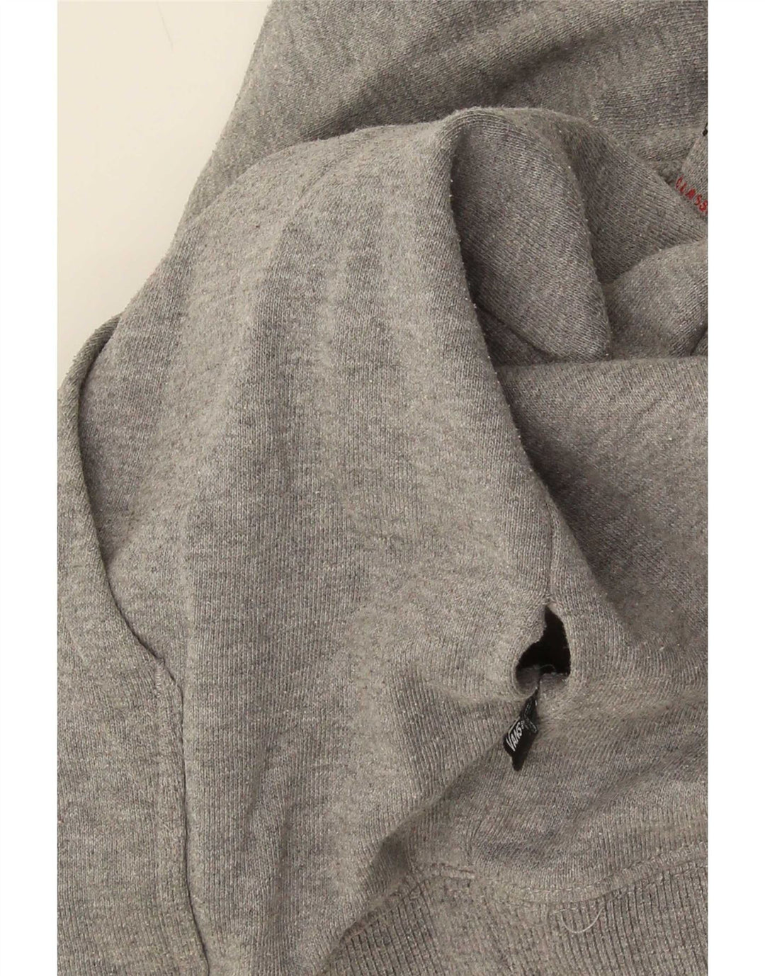 Męski sweter z kapturem Vans z grafiką, mały, szary, nakrapiany