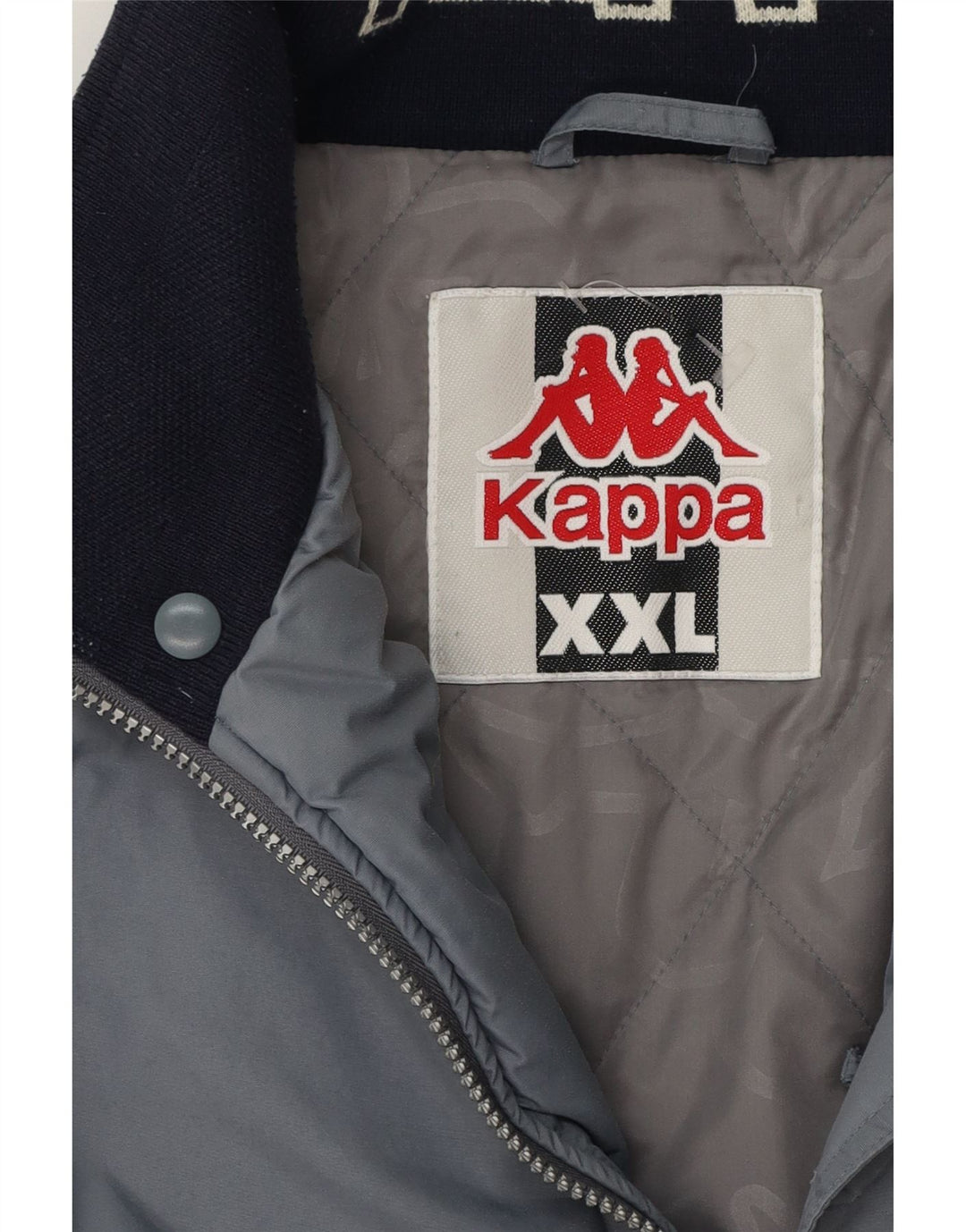 Męska ocieplana kurtka Kappa UK 44 2XL Szara sportowa