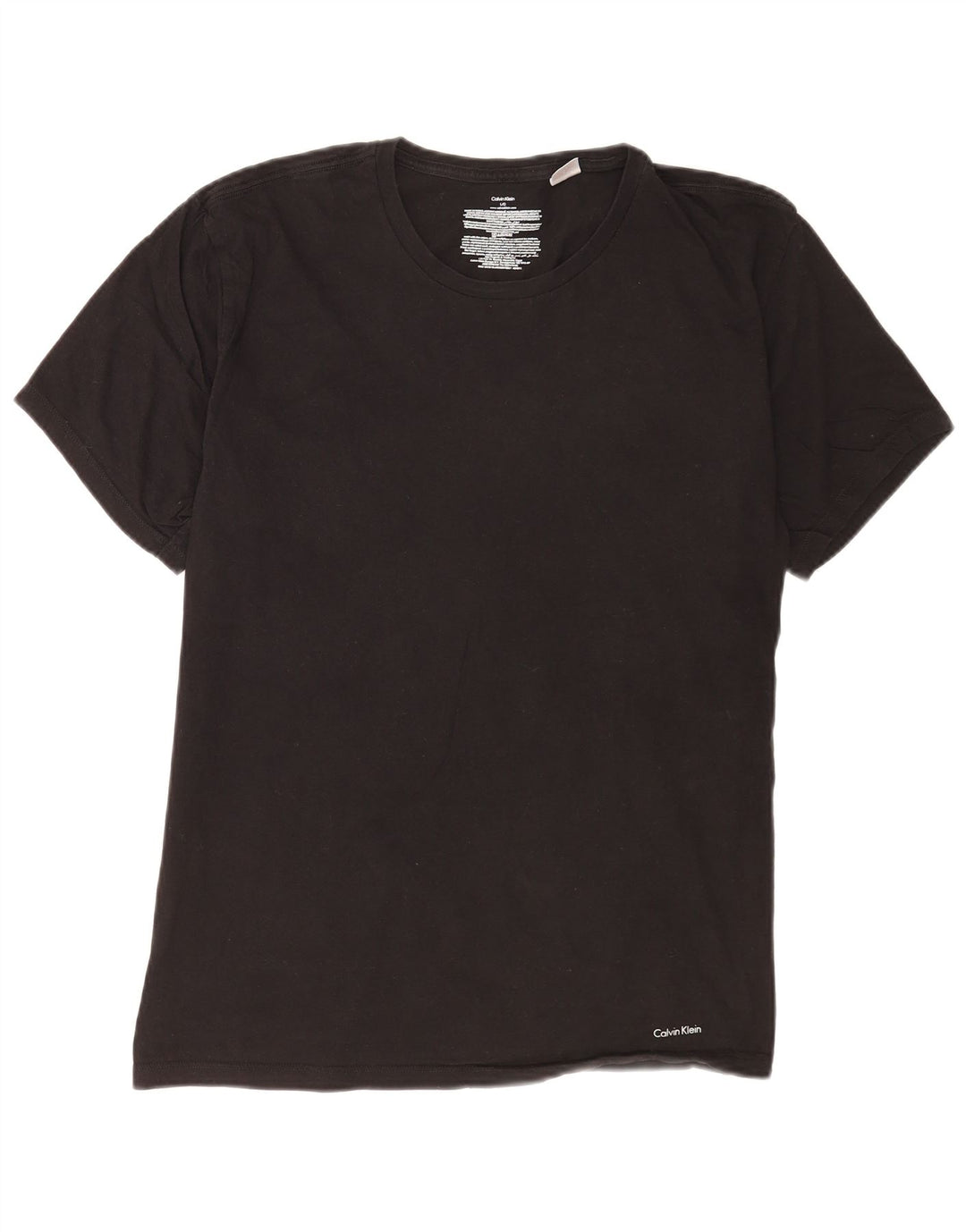 T-shirt męski Calvin Klein, duży, czarny, bawełniany