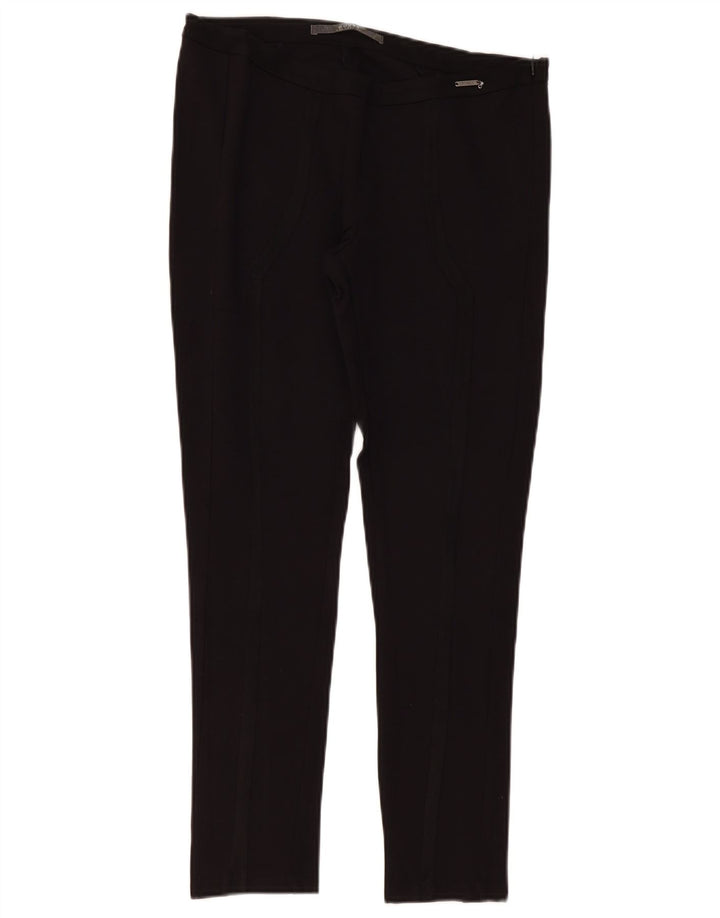 Guess Damskie spodnie typu slim casual, duże W34 L27 Czarne