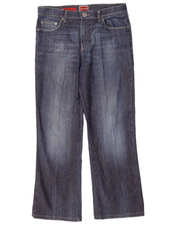 Męskie jeansy Bootcut Tommy Hilfiger W34 L29 Granatowe, bawełniane