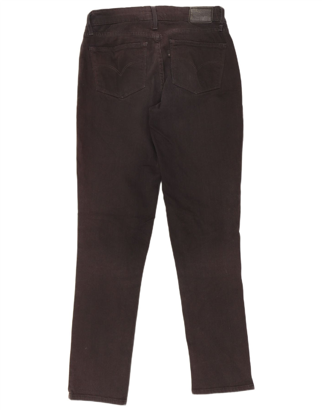 Damskie jeansy Levi's 712 Slim W26 L30 Czarna bawełna