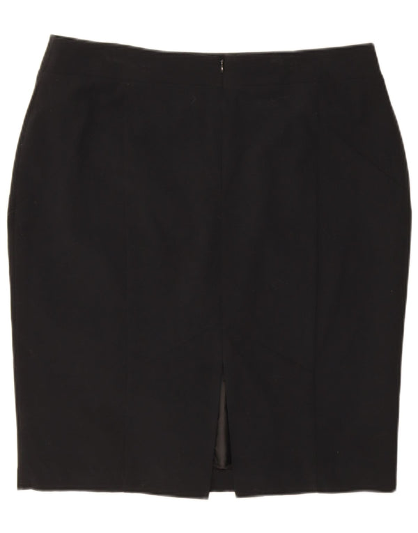 Marks & Spencer Damska spódnica ołówkowa UK 16 Large W36 Czarny poliester
