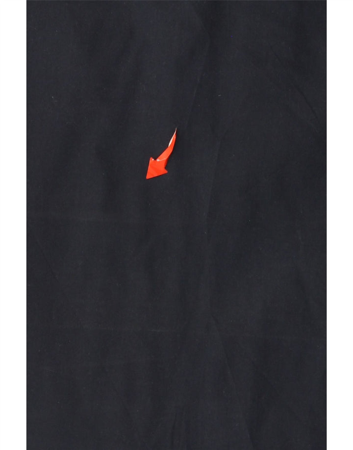 Męska koszula pulowerowa Mossimo z krótkim rękawem, średnia, granatowa, bawełniana