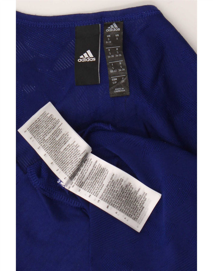 Damska kamizelka Adidas Top UK 8/10 Mały Niebieski Poliester
