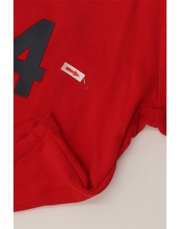 Męskie spodenki sportowe Superdry Graphic, duże, czerwone, bawełniane