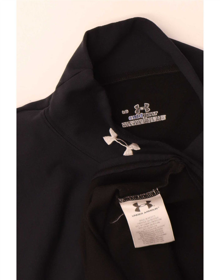 Męski top z długim rękawem Under Armour Cold Gear, duży, czarny nylon