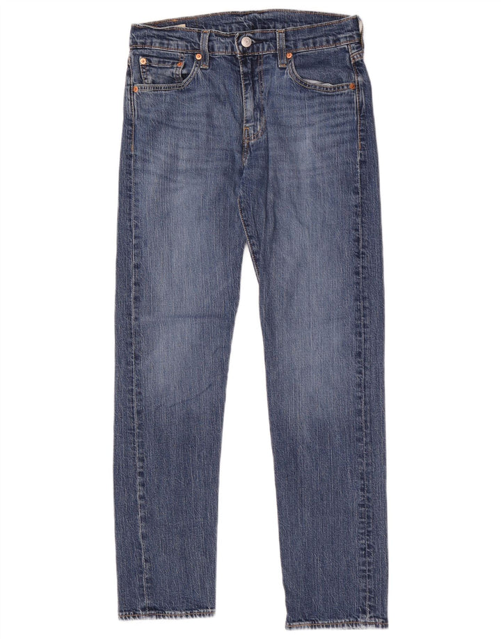 Męskie zwężane dżinsy Levi's W30 L32 Niebieska bawełna