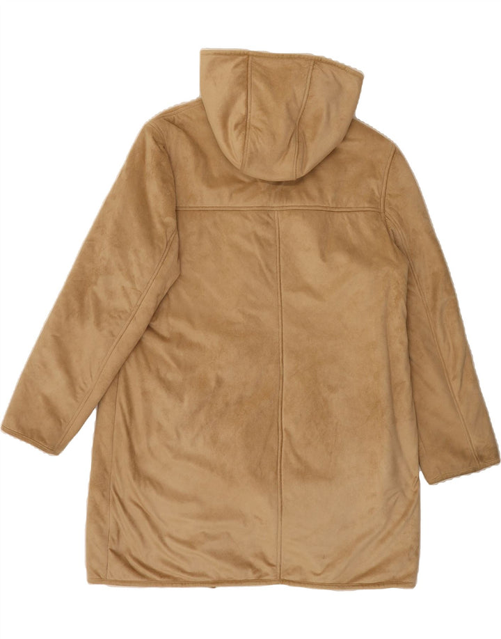 PACO Womens Hooded Sherpa Overcoat UK 18 XL Beige Polyester Vintage Paco and Second-Hand Paco from Messina Hembry 