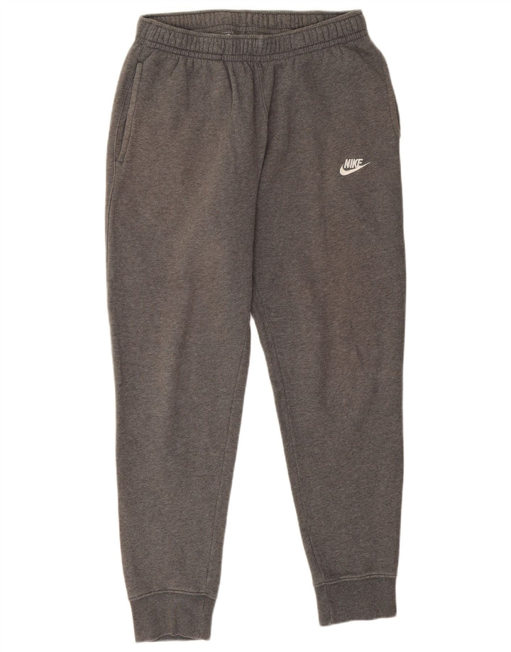 Męskie spodnie dresowe Nike Joggers Średnioszary, bawełniany nakrapiany
