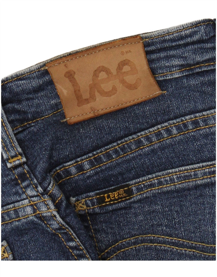 Damskie jeansy Lee Tapered W25 L30 Niebieskie