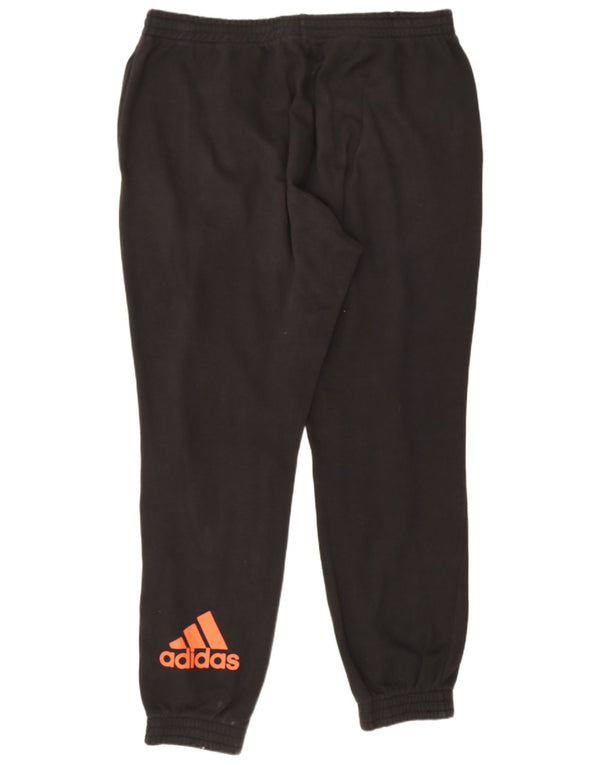 Męskie spodnie dresowe Adidas Graphic Joggers XL Czarne bawełniane