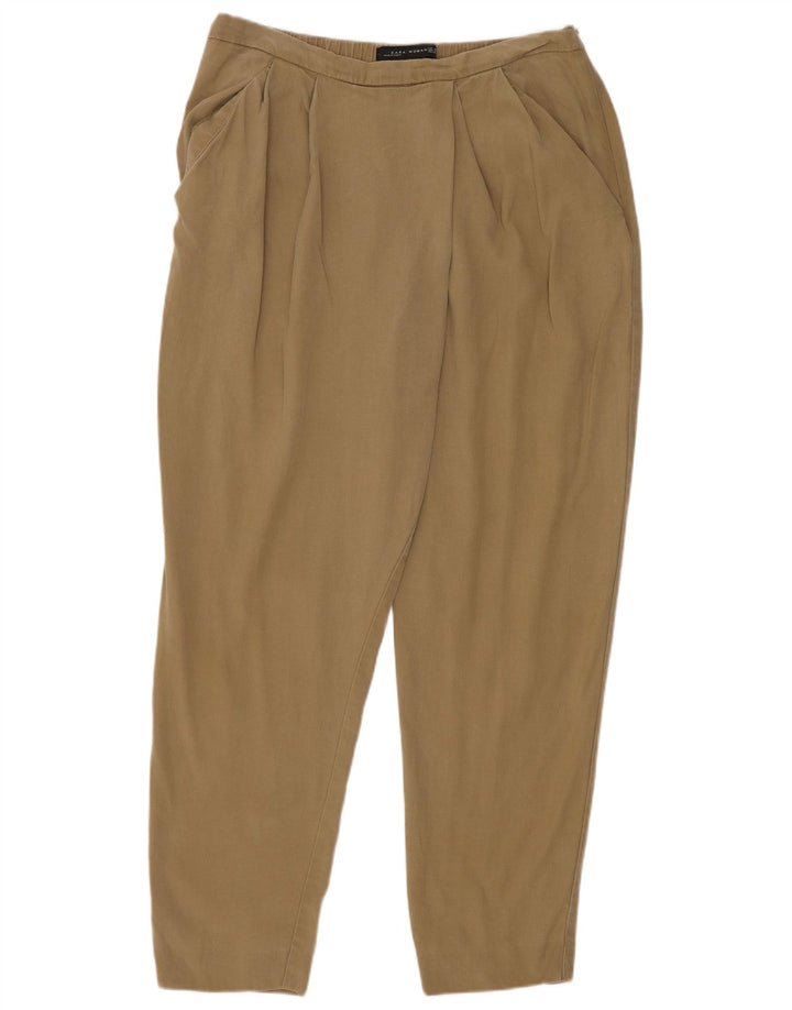Damskie zwężane spodnie chino Zara, średnie W28 L26 Khaki