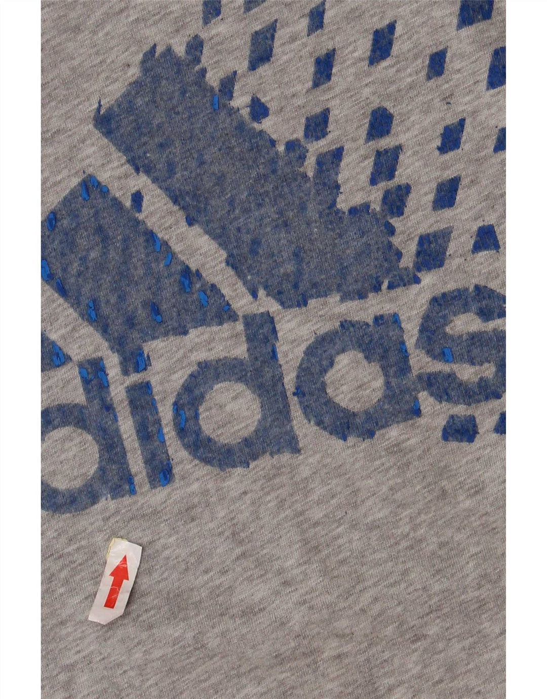 Chłopięca koszulka Adidas Regular Graphic Top 13-14 lat Szara bawełna