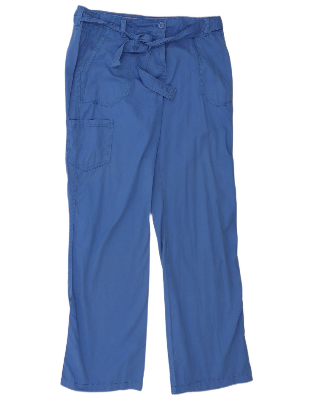 Spodnie damskie Marks & Spencer Straight Cargo UK 14, duże, W36 L33, niebieskie