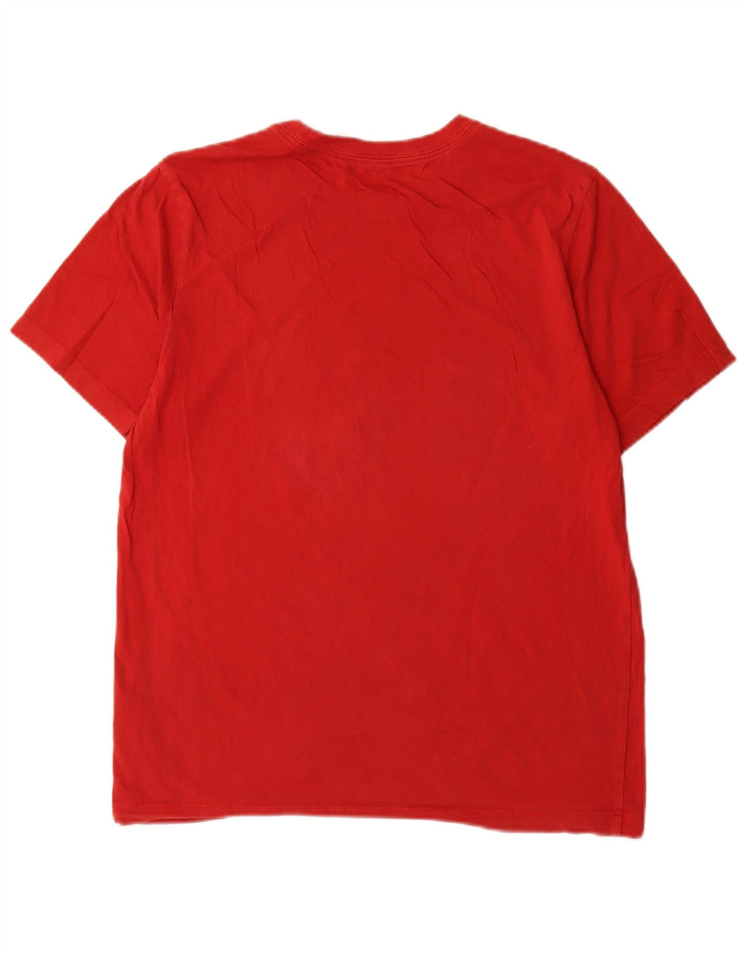 Męski T-shirt z grafiką Jordan, bawełniany, średni czerwony