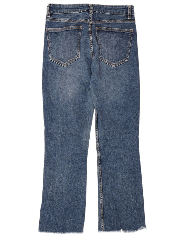 Jeansy damskie Bootcut Zara EU 38 Small W28 L26 Niebieskie