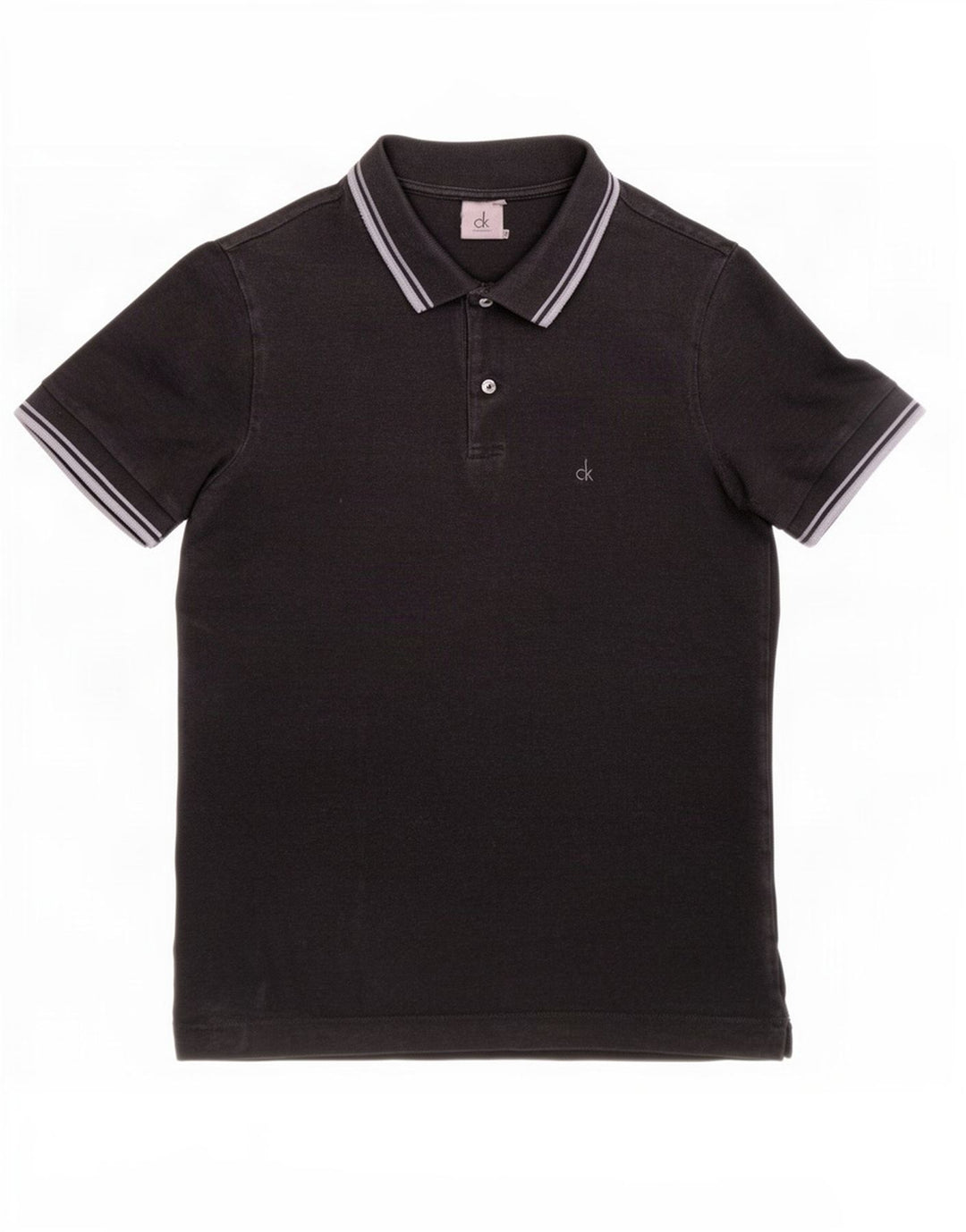 Męska koszulka polo Calvin Klein w małe czarne paski