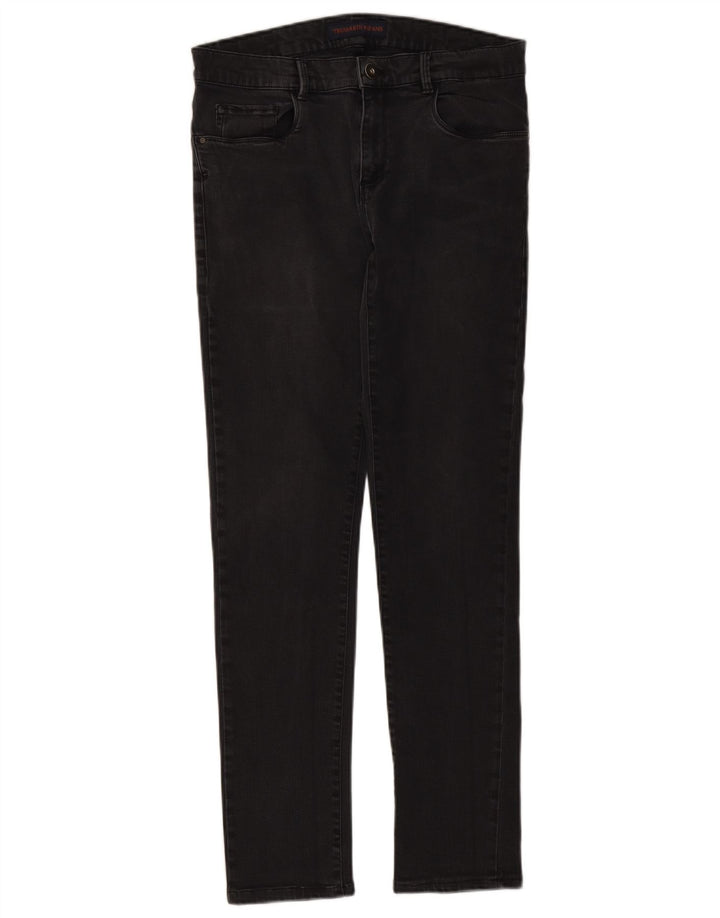 Damskie jeansy Trussardi W30 L31 czarne