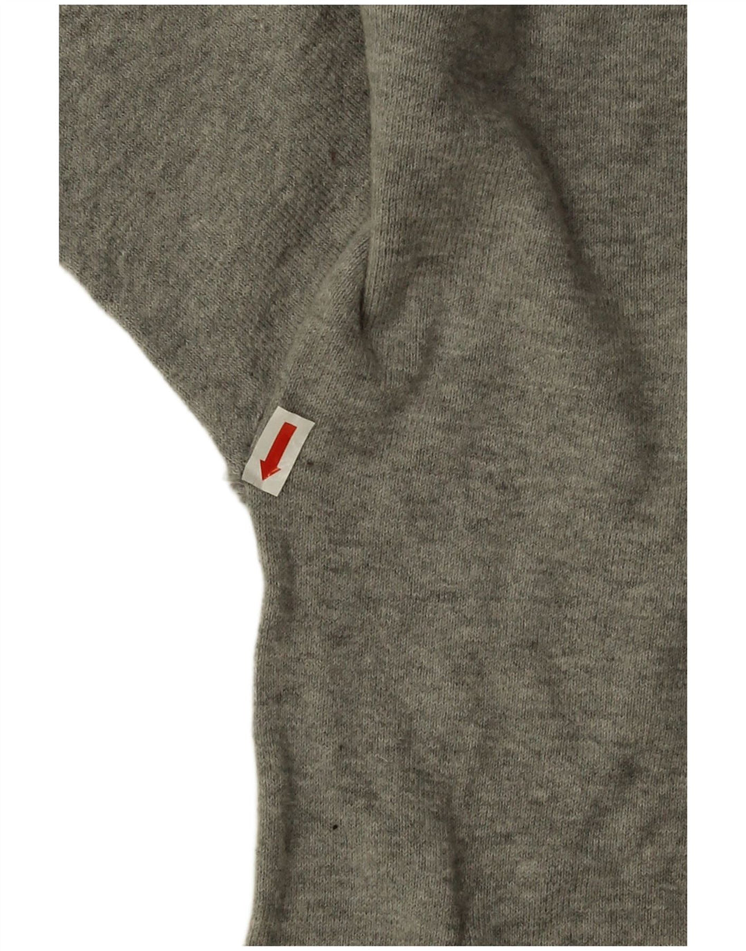 Damski sweter oversize z dekoltem w łódkę Zara UK 14 Średni szary nakrapiany