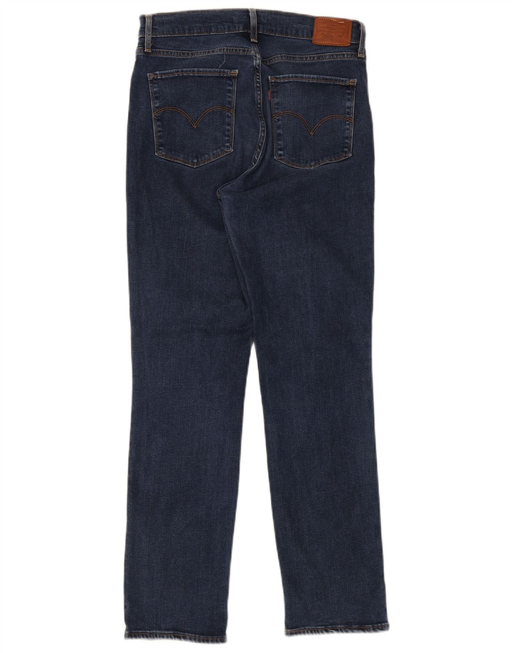 Damskie jeansy Levi's 724 z wysokim stanem i prostym W30 L30 Niebieskie