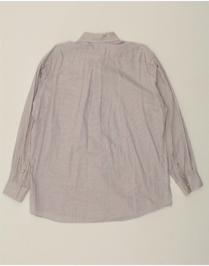 TOMMY HILFIGER Mens Shirt Size 16 1/2 Large Multicoloured Check Vintage Tommy Hilfiger and Second-Hand Tommy Hilfiger from Messina Hembry 