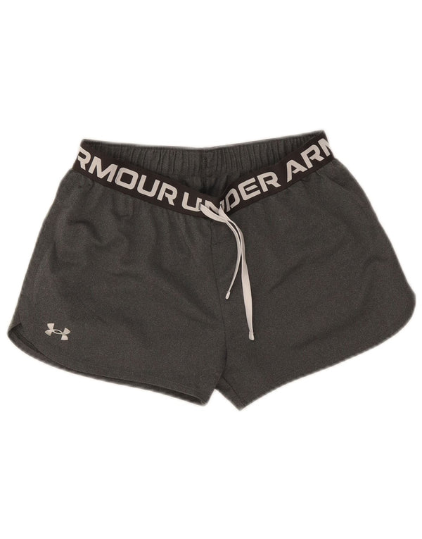 Chłopięce spodenki sportowe Under Armour Heat Gear Graphic na 11-12 lat, duże, szare