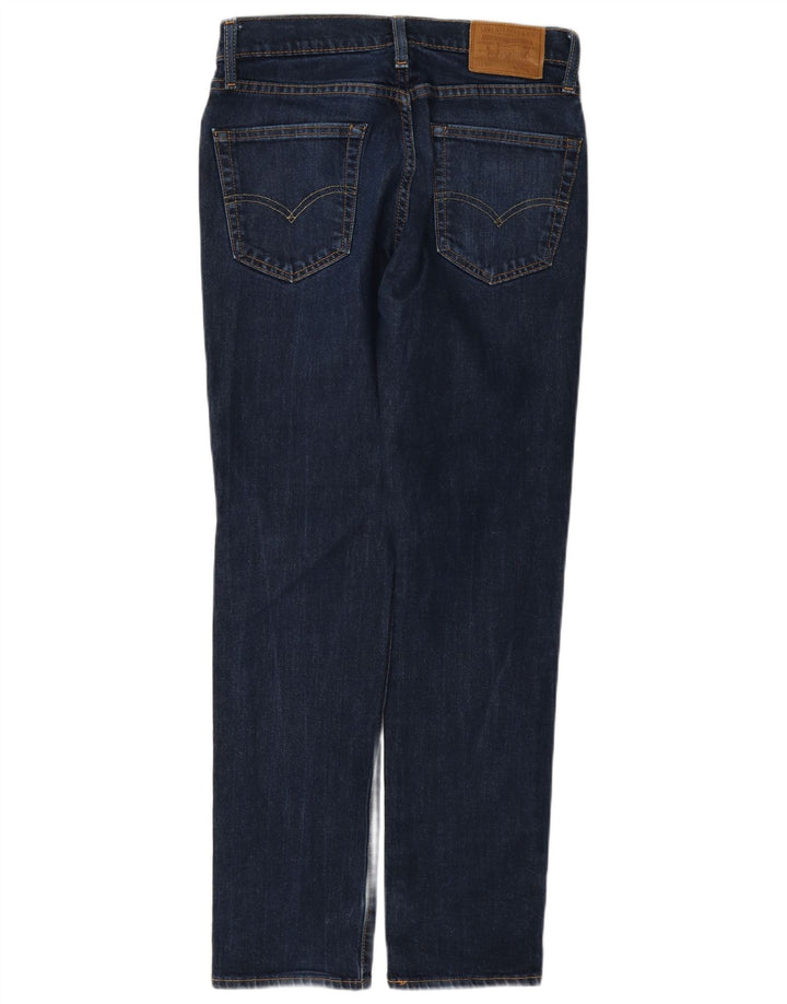 Męskie jeansy Levi's 511 Slim W30 L32 Granatowa bawełna