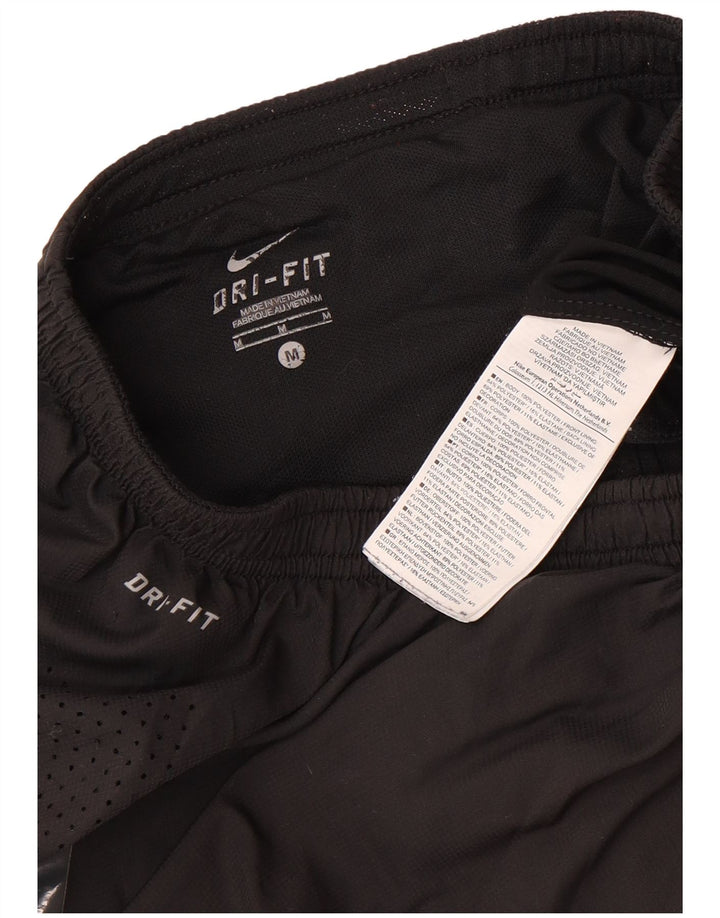 Męskie spodenki sportowe NIKE Dri Fit, średni czarny poliester
