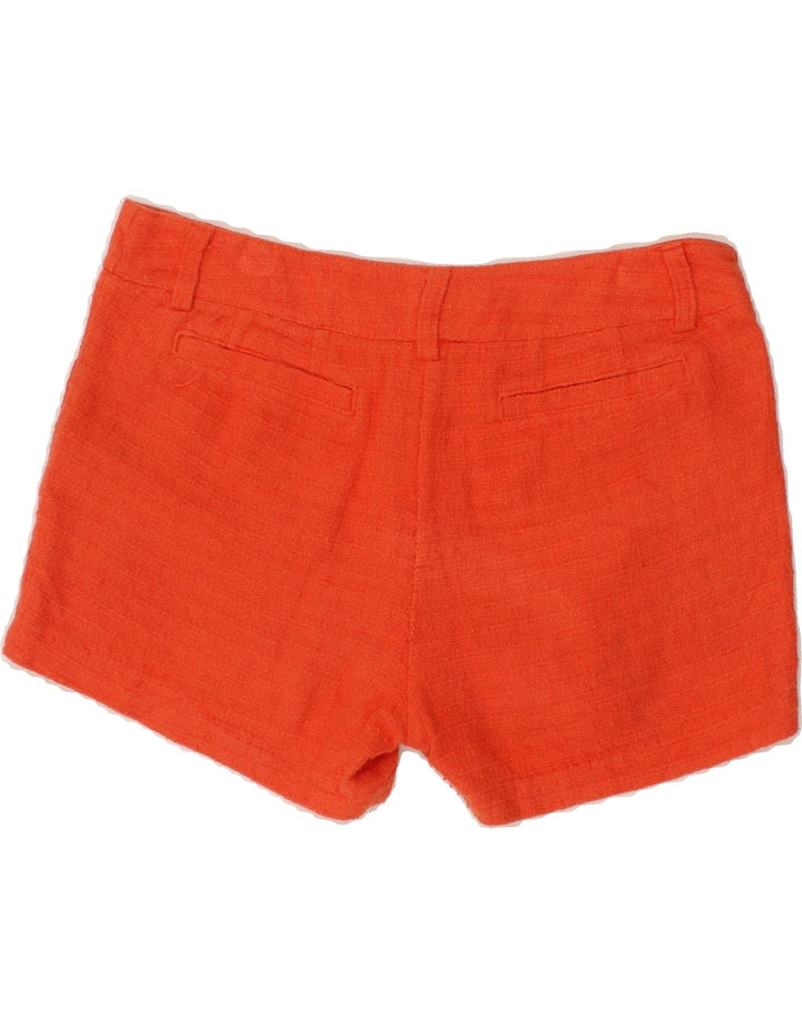 MOSSIMO Womens Chino Shorts US 4 Small W27  Orange Cotton Vintage Mossimo and Second-Hand Mossimo from Messina Hembry 