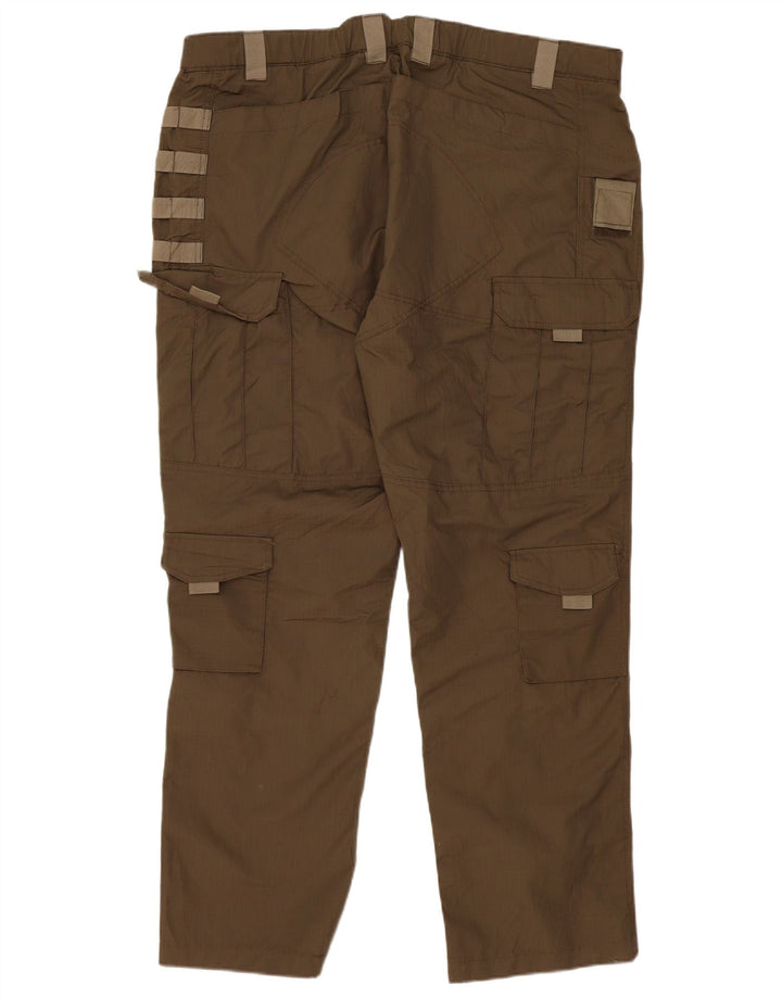 Męskie spodnie cargo Free Soldier W42 L33 Khaki Poliester