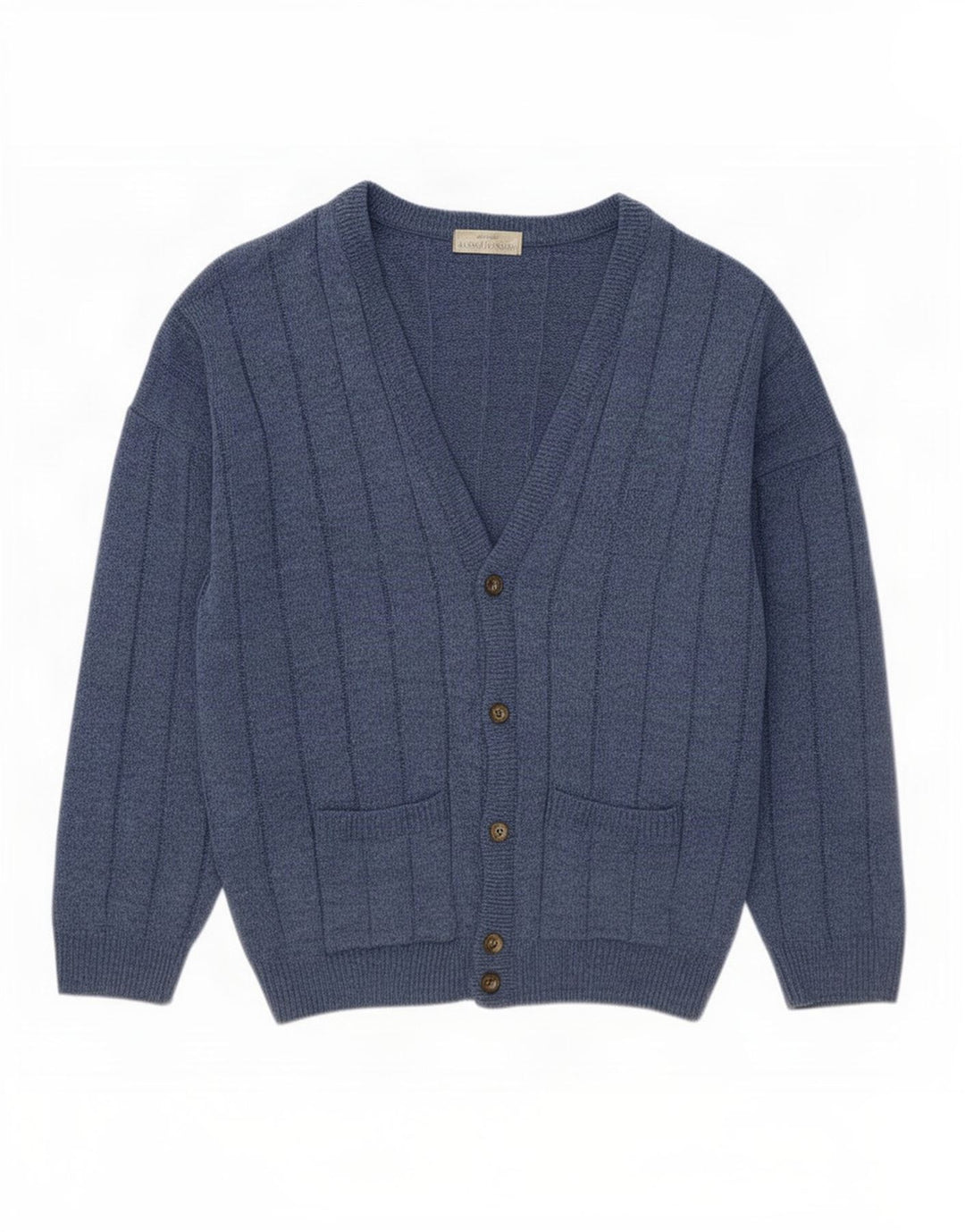 Marks & Spencer Męski sweter St. Michael Cardigan XL Granatowy Akryl