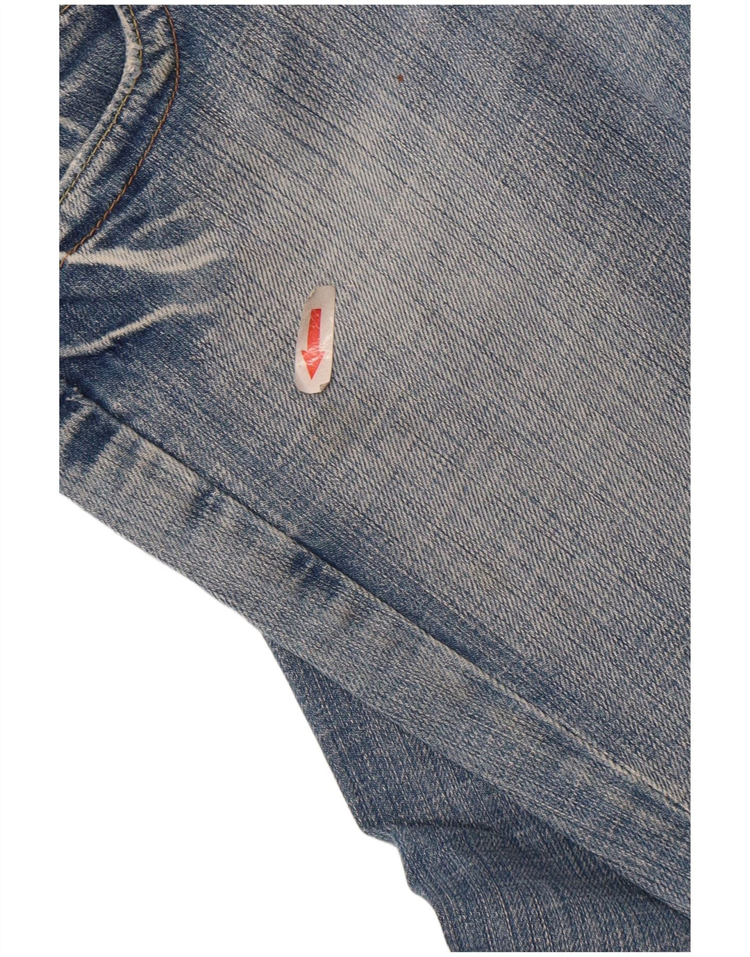 Damskie jeansy Levi's 571 z niską talią W26 L34 niebieskie