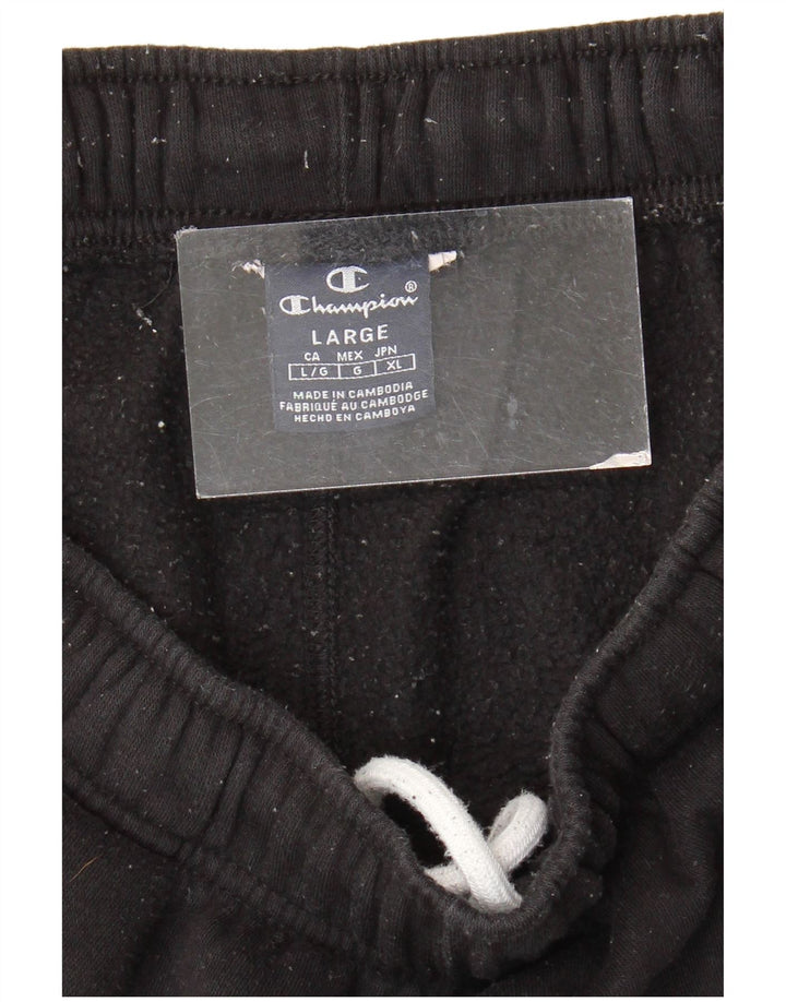 Męskie spodnie dresowe Champion, duże, czarne