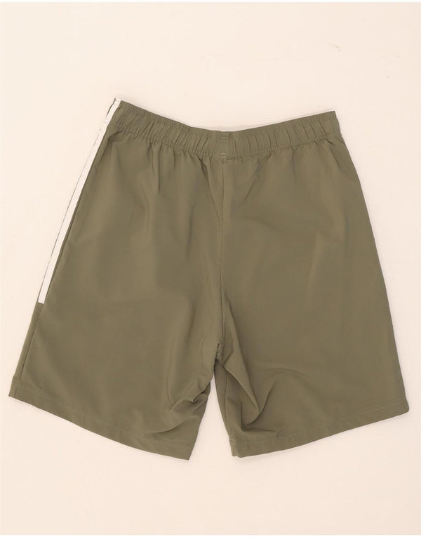 Męskie spodenki sportowe Adidas, średni khaki, poliester