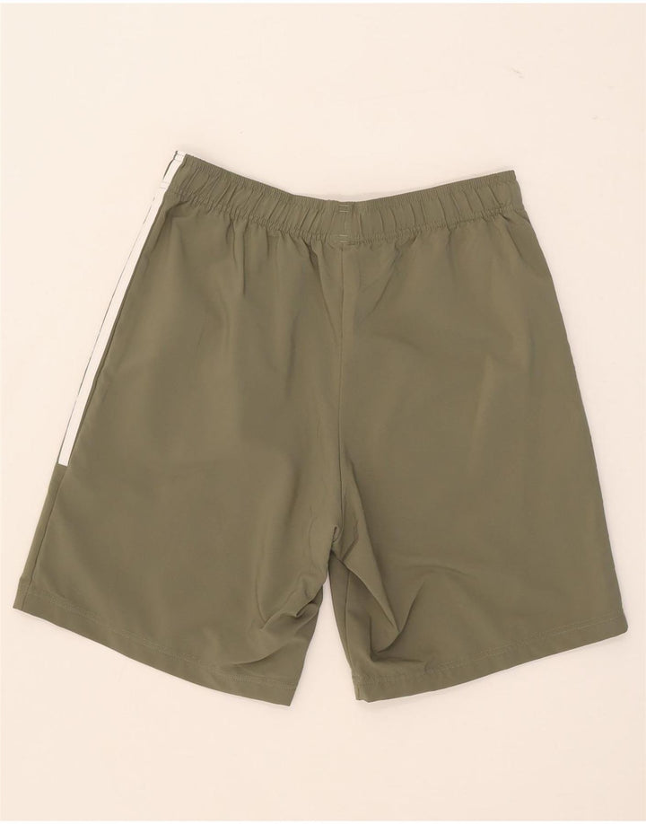 Męskie spodenki sportowe Adidas, średni khaki, poliester