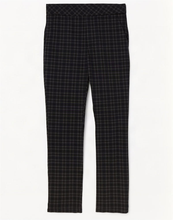 Spodnie damskie Marks & Spencer UK 12 Medium W30 L29 Brązowa kratka
