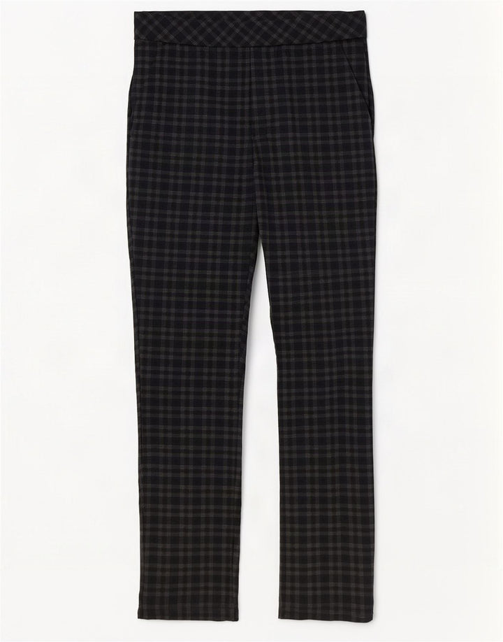Spodnie damskie Marks & Spencer UK 12 Medium W30 L29 Brązowa kratka