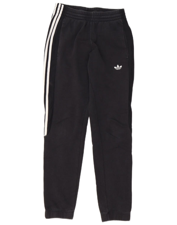 Adidas Męskie Spodnie Dresowe Joggery Małe Czarne Bawełniane