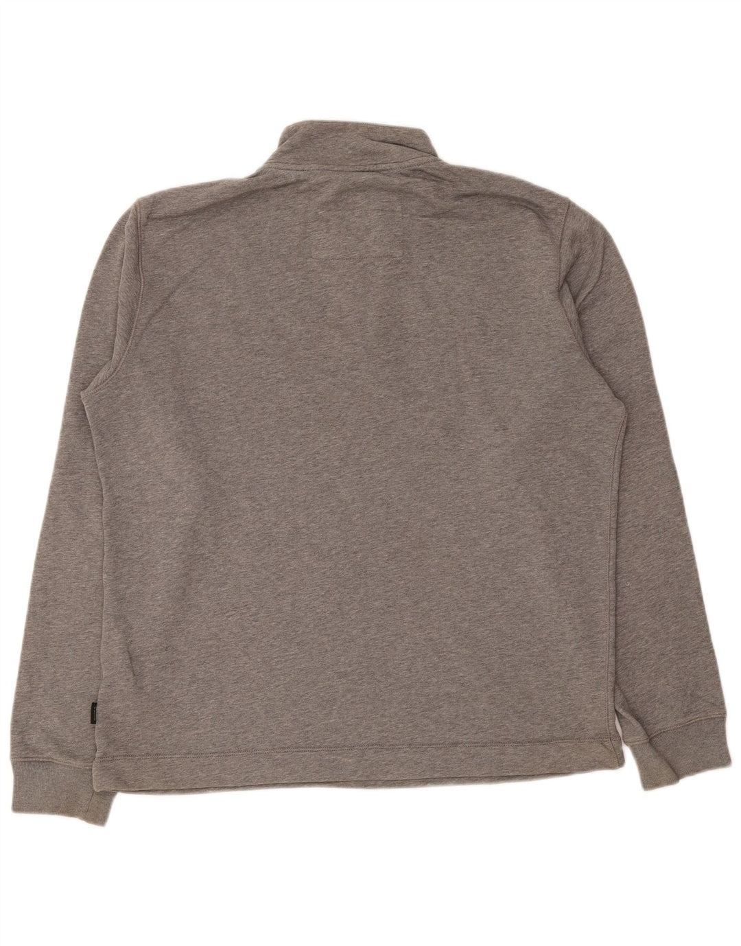 Męska bluza Hugo Boss zapinana na guziki, duża, szara bawełna