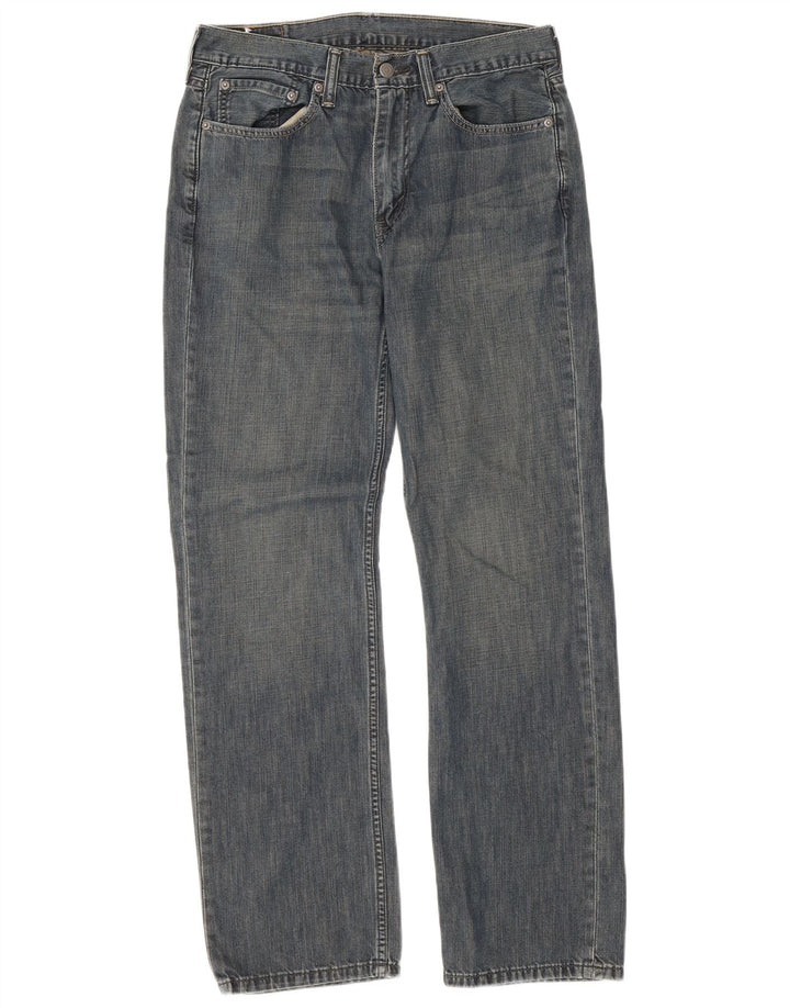 Męskie jeansy Levi's 514 Straight W32 L32 Niebieskie bawełniane
