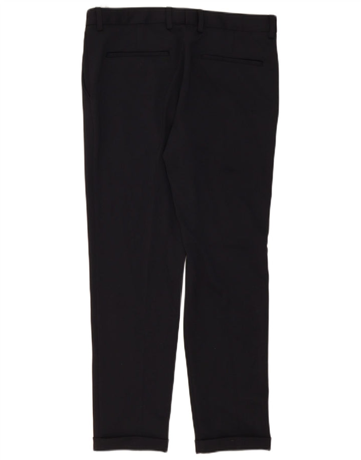 Męskie spodnie chino Zara EU 40 Medium W31 L29 Granatowy poliester